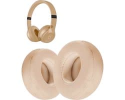 Oorkussens geschikt voor Beats By Dr. Dre Solo 2.0/3.0 wireless - Koptelefoon oorkussens voor Beats Solo goud