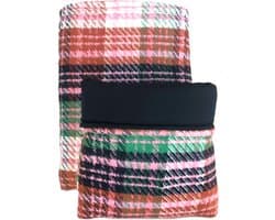 Story Sleeve - Book Sleeve / E-reader Sleeve Scottish Check Navy - 27 x 23 cm - Ook geschikt voor E-reader - Boekenhoes - Boekbeschermer - Boekhoes - Booksleeve - Voor boek