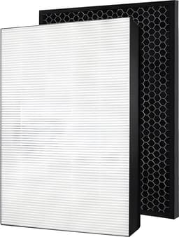 HEPA en koolstof filter set geschikt voor Philips FY1413 FY1410 - AC1213, AC1214, AC1215, AC1217, AC2729 luchtreiniger — thumbnail 2