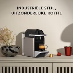 Krups Nespresso Pixie XN306T - Koffiecupmachine - Titan - Compact — thumbnail 5