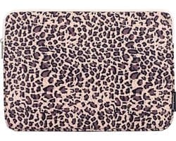 Laptophoes 13.3 Inch GV – Laptop Sleeve - Geschikt voor Macbook Air & Pro – Panterprint