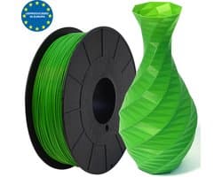 Groen - PLA filament Europees - 500g - 1.75mm - 3D printer filament - Plastic spoel
