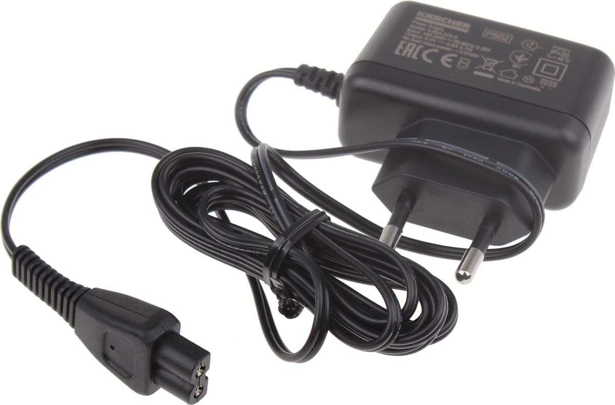 Karcher laadadapter adapter - 9,5 volt - lader oplader voor Karcher FC3, OC3 vloerreiniger — afbeelding 1