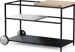 Höfats - Fire Kitchen Wiel voor Buitenkeuken Set van 2 Stuks - Glas - Zilver — thumbnail 4