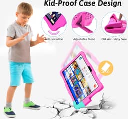 Kindertablet - 10.1 Inch - Tablet - Android 12 - 3GB RAM - 32GB ROM - 5MP Camera - Met Hoes en Pen — thumbnail 4
