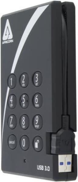 Apricorn Padlock 500GB USB 3.0 — thumbnail 4