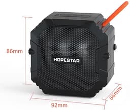 Hopestar T7 Zwart Outdoor Draagbare Mini Draadloze Bluetooth Speaker IPX7 Waterdichte - Outdoor - Subwoofer 360 Stereo — thumbnail 5