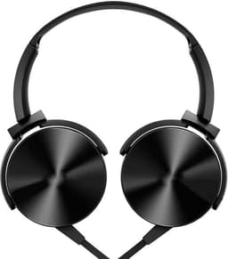 Headset met Microfoon - Computer Headset - Koptelefoon met Microfoon - Headset - Laptop - Koptelefoon - 3.5mm - Plug & Play 450ap (zwart) — thumbnail 2