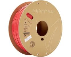 Polymaker Polyterra PLA filament 1.75 mm - 1 kg - Lava Red