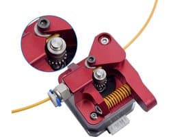 Aluminum MK8 Extruder Drive Feed Dual Gear Upgrade - voor Creality Ender en CR series