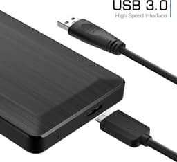 Harde schijf extern - Harde schijf 500GB - Zwart — thumbnail 2