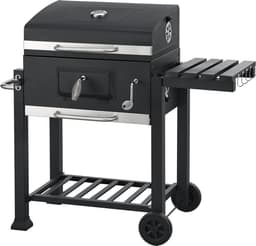 Houtskool BBQ Arnad met deksel 105x114x47,5 cm zwart casa.pro — thumbnail 2