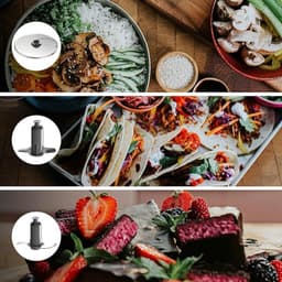Foodprocessor - Multifunctioneel - Hakken - Mengkom - Zilver - Snel — thumbnail 3