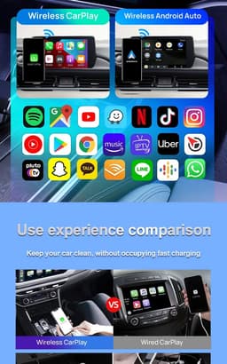 Carlinkit T-Box Ambient CarPlay | 8GB + 128GB | Netflix & Youtube — thumbnail 2