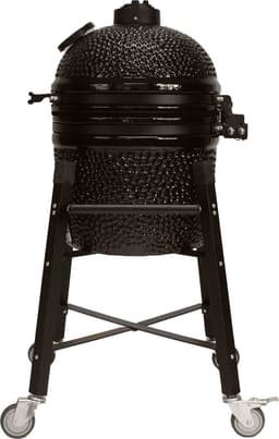 Patton Premium Kamado 15" met Verrijdbaar Onderstel - Medium - Ø33,5 cm - Zwart — thumbnail 4