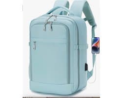 Cabine Bagage - 40x20x25 - Laptop Reis Rugzak - Reis Rugzak - Rugzak - Blauw