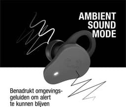 Fresh 'n Rebel Twins Rush - Sport Oordopjes – Active Noise Cancelling – Bluetooth 5.3 - Draadloos – Waterdicht – 36 uur Speeltijd - Storm Grey — thumbnail 4