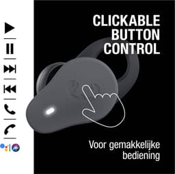 Fresh 'n Rebel Twins Rush - Sport Oordopjes – Active Noise Cancelling – Bluetooth 5.3 - Draadloos – Waterdicht – 36 uur Speeltijd - Storm Grey — thumbnail 2