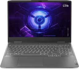 Lenovo LOQ 15IRH8 82XV - Laptop 15.6" IPS 1920 x 1080 (Full HD) @ 144 Hz - Scharnier 180 graden - Intel Core i5 - 12450H tot 4.4 GHz - Win 11 Home - GF RTX 3050 - 16 GB RAM - 512 GB SSD NVMe - Gigabit Ethernet - Wi-Fi 6 - stormgrijs - tsb Engels — thumbnail 1