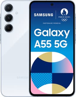 Samsung Galaxy A55 5G - 256GB - Awesome Iceblue — thumbnail 21