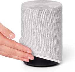 Soundskins – Luxe textielhoes / Luidsprekeraccessoire – Compatibel met Sonos Era 100 - Wit — thumbnail 3