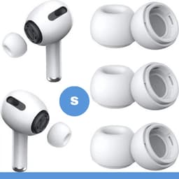 Oordopjes geschikt voor Apple Airpods Pro 1/2 - Vervanging Tips in maat Small - 3 Paar - KELERINO. — thumbnail 1