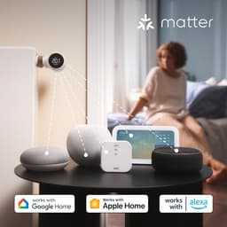 tado° Slimme Radiatorknop X - Starterskit - Slimme Thermostaatknop - incl. Matter Bridge - werkt met Google Home, Alexa & Apple Homekit - Draadloos — thumbnail 5