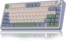 AULA F75 - Draadloze Gaming Toetsenbord - Mechanisch - Gasket - Hot Swap - QWERTY Toetsenborden - Tri mode - 80 Keys - Ceder groen — thumbnail 2