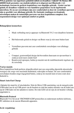 Remax RB-600HB draadloze on-ear koptelefoon met noise cancelling-Zwart-koptelefoon — thumbnail 2