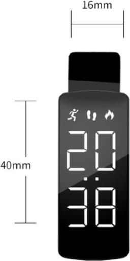 West Watches Model Jungle Activity Tracker Stappenteller Tieners - Smartband - Sporthorloge - Licht Blauw — thumbnail 3