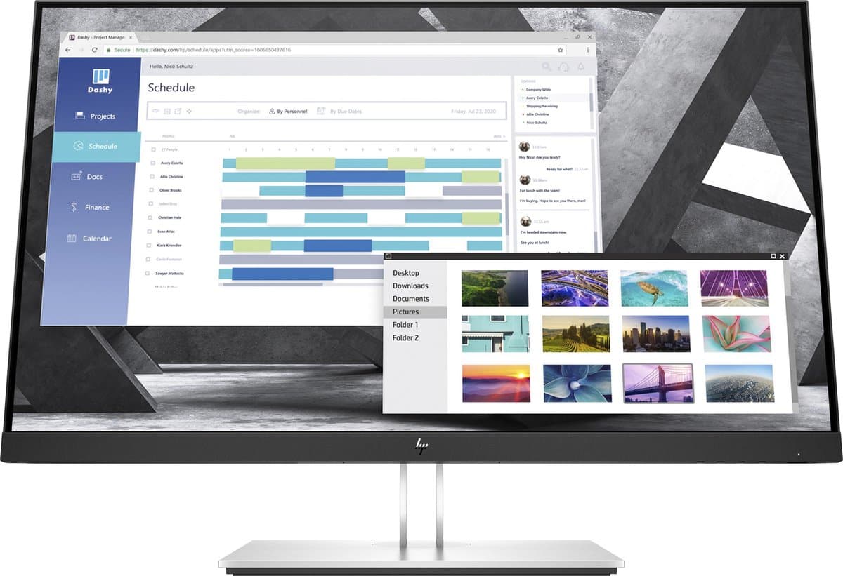 HP Elitedisplay E27Q G4 - QHD IPS Monitor - 27 inch — afbeelding 1