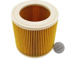 Patroonfilter geschikt voor Kärcher WD1, WD2, WD3 en A series Luchtafvoer Filter Cartridge Water stofzuiger