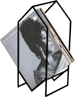 LP vinyl platenrek - opbergrek 30 lp vinyl platen — thumbnail 1