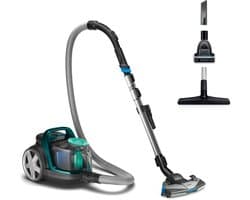 Philips PowerPro Active FC9555/09 - Stofzuiger zonder zak - 3 extra mondstukken - Groen