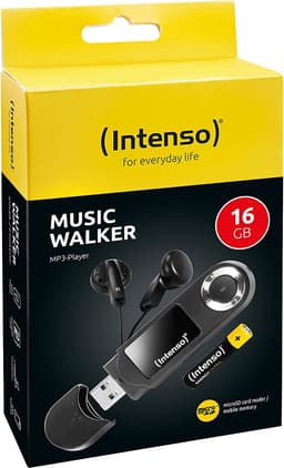 (Intenso) Music Walker MP3 Speler - 16GB - zwart (3601470) — thumbnail 5