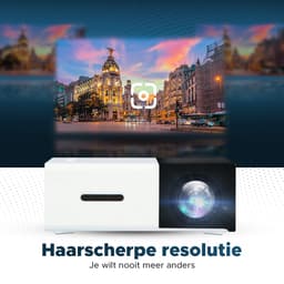 Beamer - Mini Beamer – draagbaar – projector – zwart — thumbnail 4