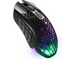 SteelSeries Aerox 9 - Draadloze Gaming Muis - Zwart