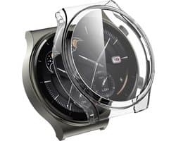 Full Cover Screen Protector Bumper Set Geschikt Voor Huawei GT2 Pro - 360 Graden Bescherming - 2 Stuks - Transparant