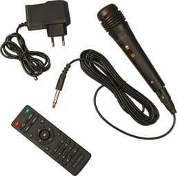 Salora PartySpeaker XL1 met ingebouwde accu, microfoon en frontverlichting — thumbnail 4
