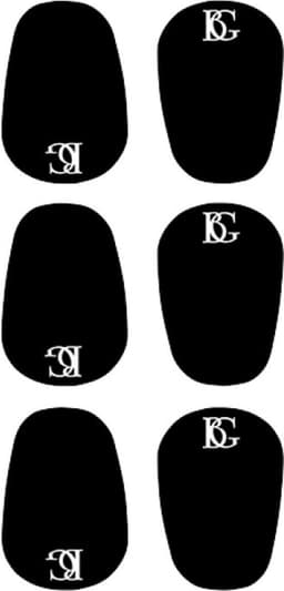 BG Mondstukplakkers 0.8 mm Zwart - Large — thumbnail 5