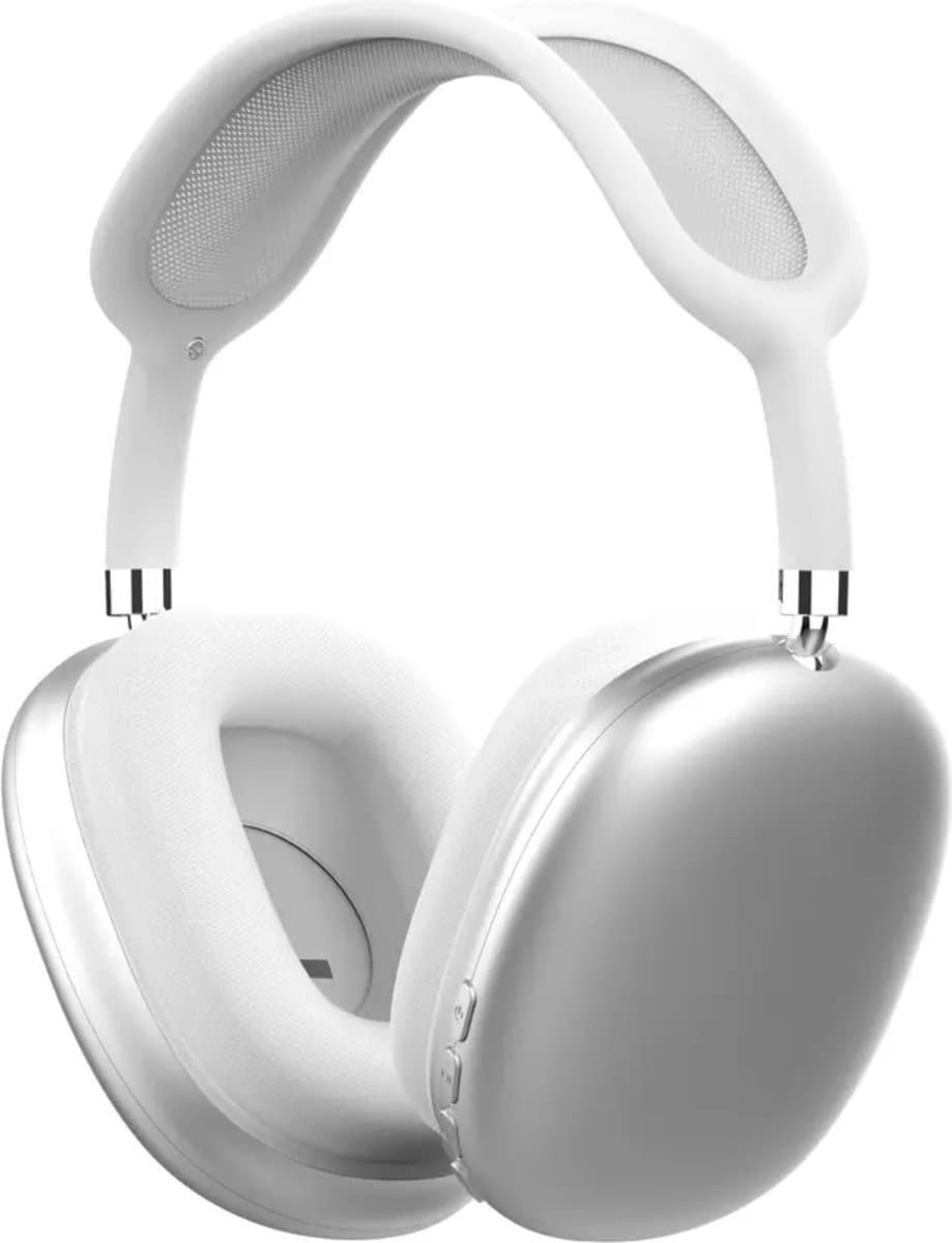KimDo - Draadlose bluetooth koptelefoon - Zilver - Muziek - Headset - Hoofdtelefoon - Over ear — afbeelding 1