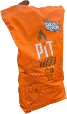 Pitmaster Oak Birch Hornbeam Houtskool 10 kg — thumbnail 3