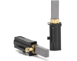 Gelijkwaardige aan origineel, Koolborstel TBV geschikt voor Numatic set a 2 stuks 11x6.1 (230240) Henry - Hetty vanaf 2004