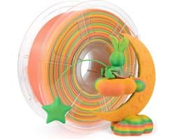 Rainbow PLA+ Filament 1.75mm - Hoge Snelheid 3D Printer Filament Multi-Kleur