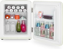 Compacte Mini Koelkast Vintage Design 31L - Stille Drankenkoeler met Instelbare Temperatuur — thumbnail 4