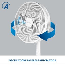 Krachtige 3-in-1 Ventilator: Tafel, Vloer en Staand Model met 40 cm Diameter — thumbnail 3