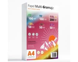A4 Papier Set - 100g Wit Multifunctioneel Papier voor Printer, Schrijven en Knutselen