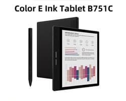 Pimstor - B751C - kleuren e‑ink / ereader – inc. stylus & case - jouw compacte alles-in-één lees- en notitiepartner!