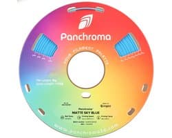 Polymaker CA04001 Panchroma™ Matte PolyTerra Filament PLA kunststof Mat, Gering kunststofgehalte 1.75 mm 1000 g Sky Blue, Blauw 1