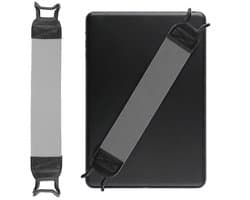 Antislipband voor tablets - 3*20 cm - Geschikt voor tablets van 7,8 tot 13 inch - Veiligheidsband voor tablets - Ook geschikt voor mobiele telefoons en e-readers - Bediening met één hand - Voorkomt vallen - Vermindert de druk op de vingers